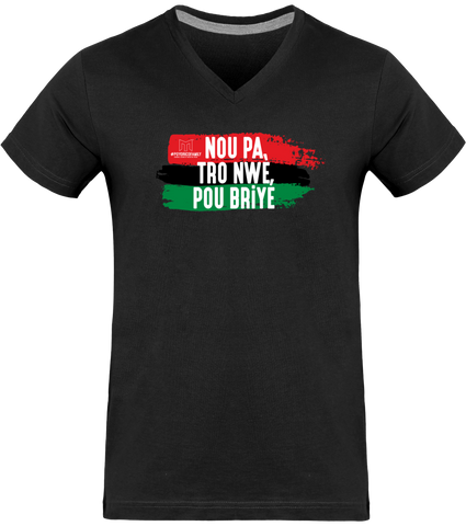 T-shirt Col V POYO LIBERTE CLASSIC