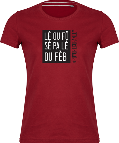 T-Shirt LESPRI KREYOL mod. LE OU FO