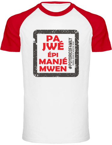 T-shirt Bicolore PA JWE EPI MANJE MWEN
