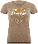 Tee Shirt Délavé Collection FLOWER