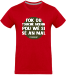 T-Shirt LESPRI KREYOL mod. TOUCHE GRENN