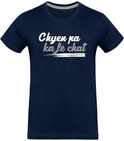 T-shirt LESPRI KREYOL mod. CHYEN PA KA FE CHAT