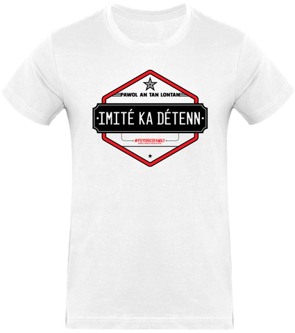 T-Shirt LESPRI KREYOL mod. IMITE KA DETENN