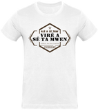 T-Shirt LESPRI KREYOL mod. ALE SE TAW