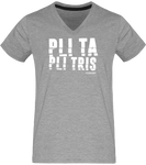 T-shirt Col V Homme LESPRI KANAVAL "PLI TA PLI TRIS"