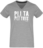 T-shirt Col V Homme LESPRI KANAVAL "PLI TA PLI TRIS"