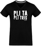 T-shirt Col V Homme LESPRI KANAVAL "PLI TA PLI TRIS"