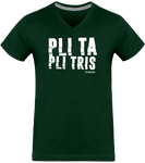 T-shirt Col V Homme LESPRI KANAVAL "PLI TA PLI TRIS"