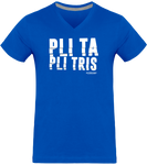 T-shirt Col V Homme LESPRI KANAVAL "PLI TA PLI TRIS"