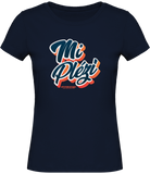 Tee shirt Bio Femme LESPRI KANAVAL "MI PLEZI"