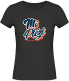 Tee shirt Bio Femme LESPRI KANAVAL "MI PLEZI"