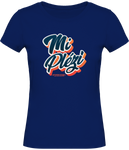 Tee shirt Bio Femme LESPRI KANAVAL "MI PLEZI"