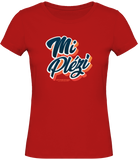 Tee shirt Bio Femme LESPRI KANAVAL "MI PLEZI"