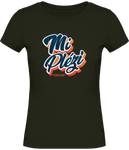 Tee shirt Bio Femme LESPRI KANAVAL "MI PLEZI"