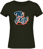 Tee shirt Bio Femme LESPRI KANAVAL "MI PLEZI"