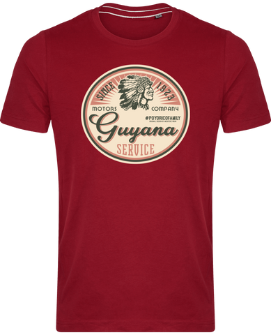 Tee Shirt Kréyol Vintage GUYANA SERVICE