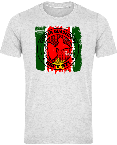 Tee Shirt Vintage Bio mod. CITOYEN FLAG DPT 971