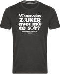Tee Shirt Vintage VOULEZ-VOUS HOT by ZOUK