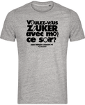 Tee Shirt Vintage VOULEZ-VOUS HOT by ZOUK