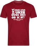 Tee Shirt Vintage VOULEZ-VOUS HOT by ZOUK