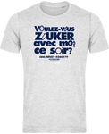 Tee Shirt Vintage VOULEZ-VOUS HOT by ZOUK