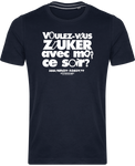 Tee Shirt Vintage VOULEZ-VOUS HOT by ZOUK