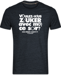 Tee Shirt Vintage VOULEZ-VOUS HOT by ZOUK
