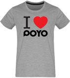 T-shirt  Homme I LOVE POYO Original BLACK